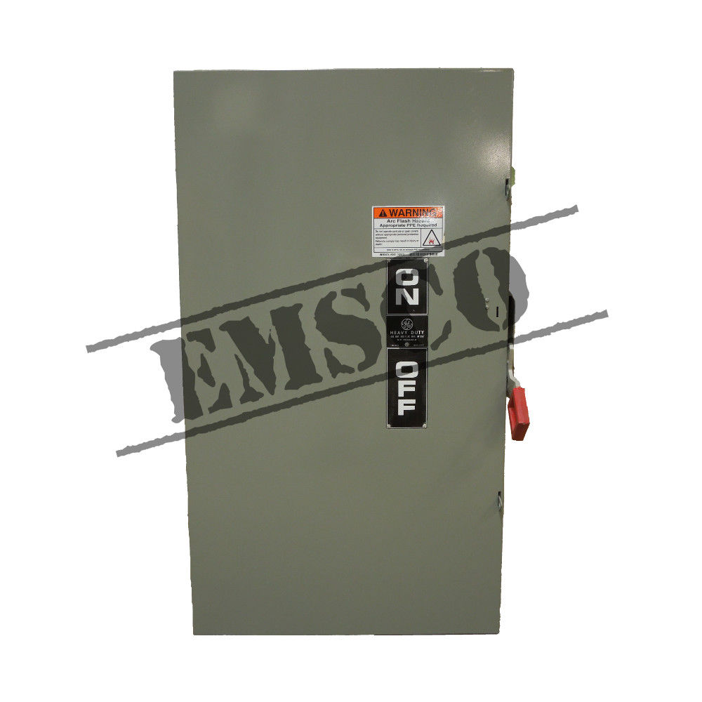 Picture of GE 400 Amp 600 Volt Fusible Safety Switch R&G