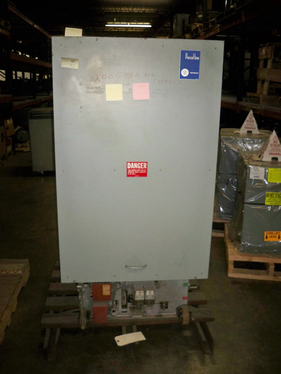 Picture of 150DHP500 Westinghouse 15KV 1200A EO/DO Porcel Line Air Breaker