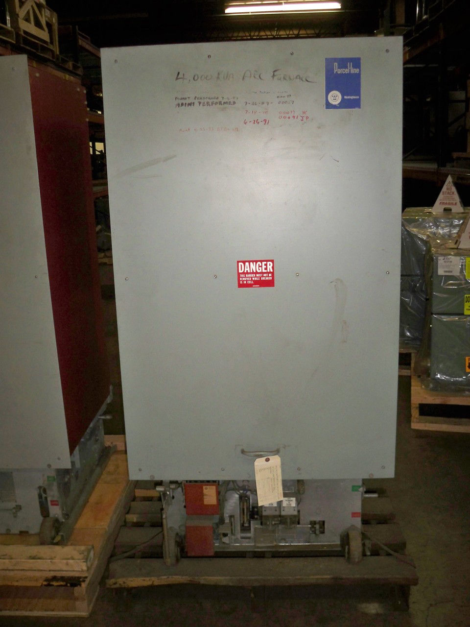 Picture of 150DHP500 Westinghouse 15KV 1200A EO/DO Air Circuit Breaker