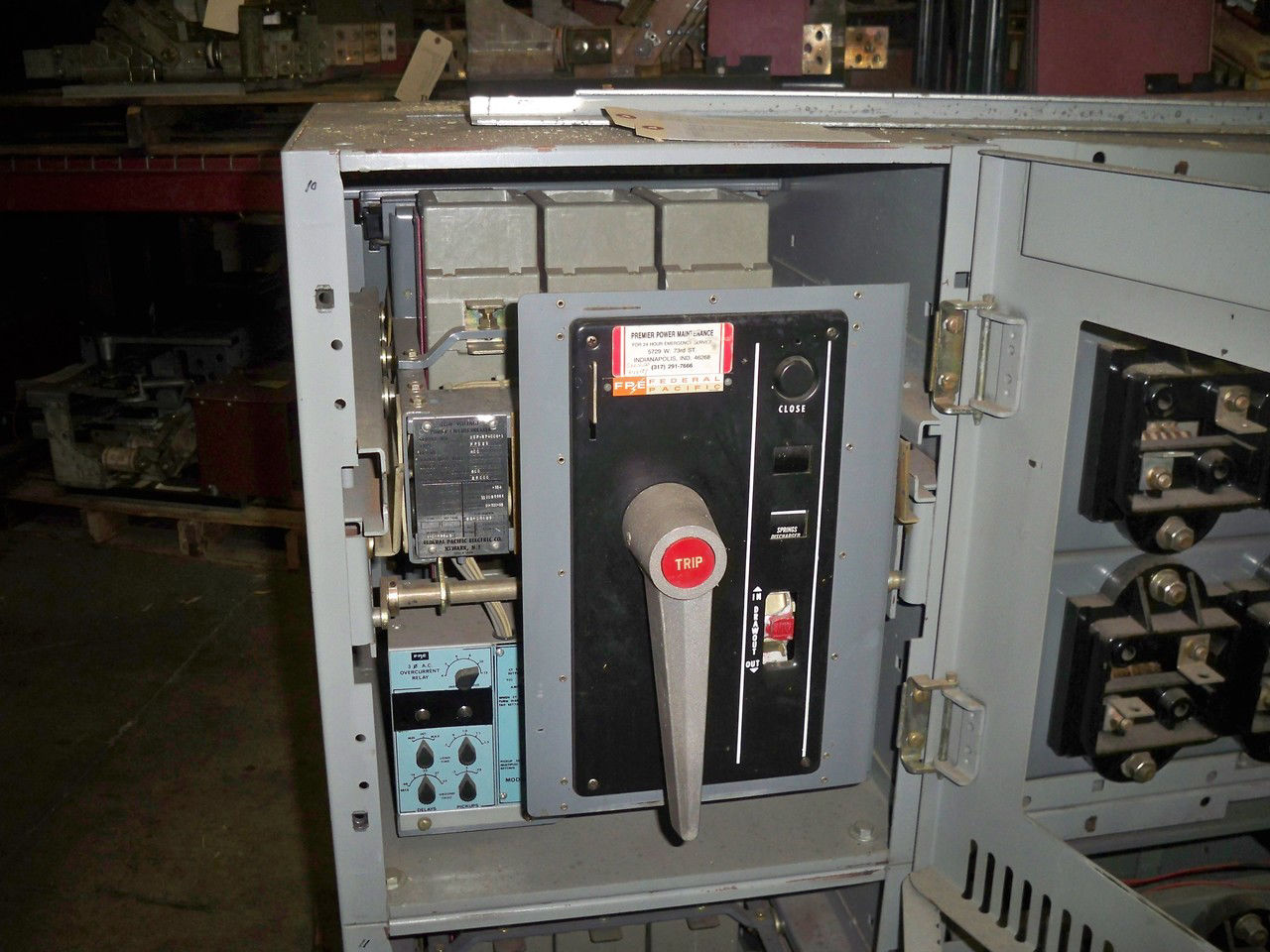 Picture of FPS-25 FPE 800A 600V MO/DO Air Breaker LIG