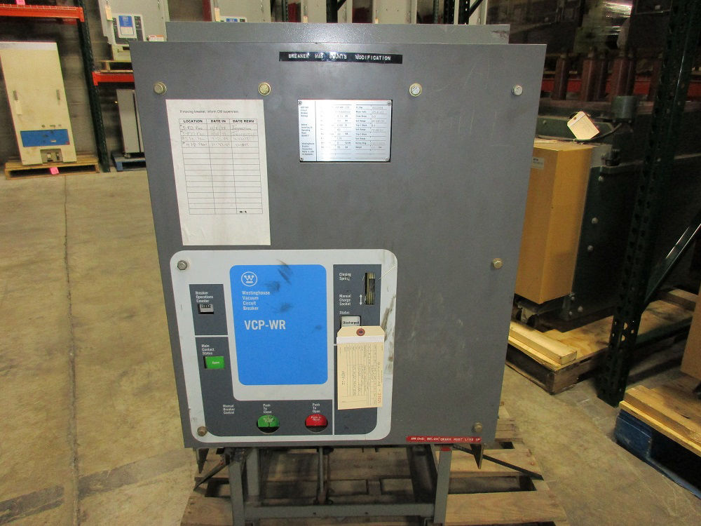 Picture of 50 VCP-WR 250 Westinghouse Vacuum Breaker 1200A 4.76KV EO/DO