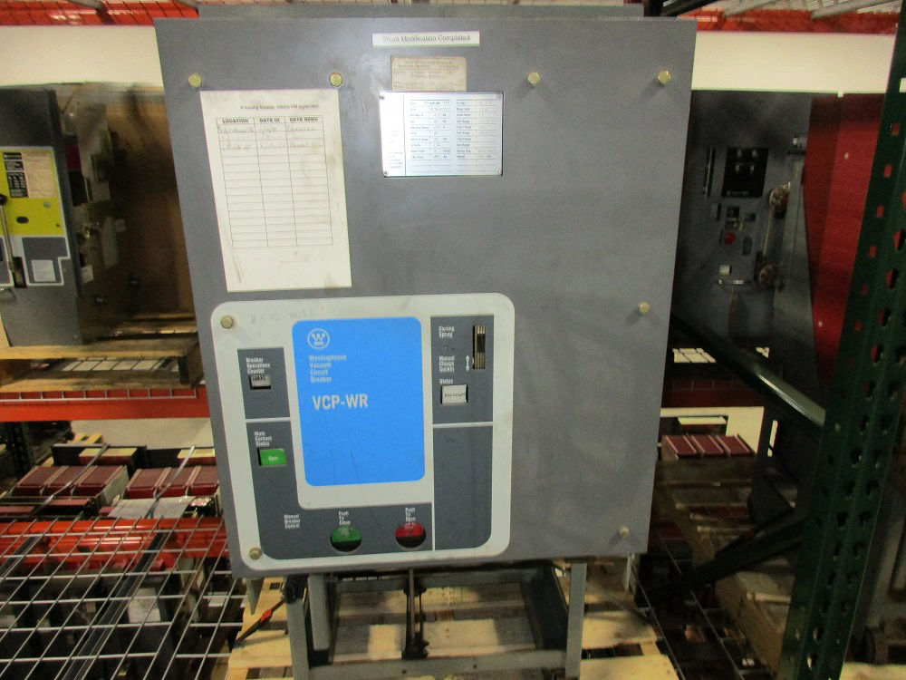 Picture of 50 VCP-WR 250 Westinghouse Vacuum Breaker 1200A 4.76KV EO/DO