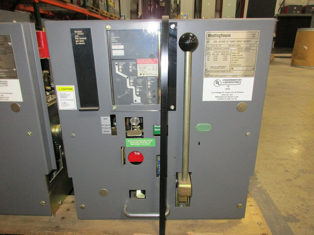 Picture of DS-416 Westinghouse Air Breaker 600V 1600A MO/DO LS