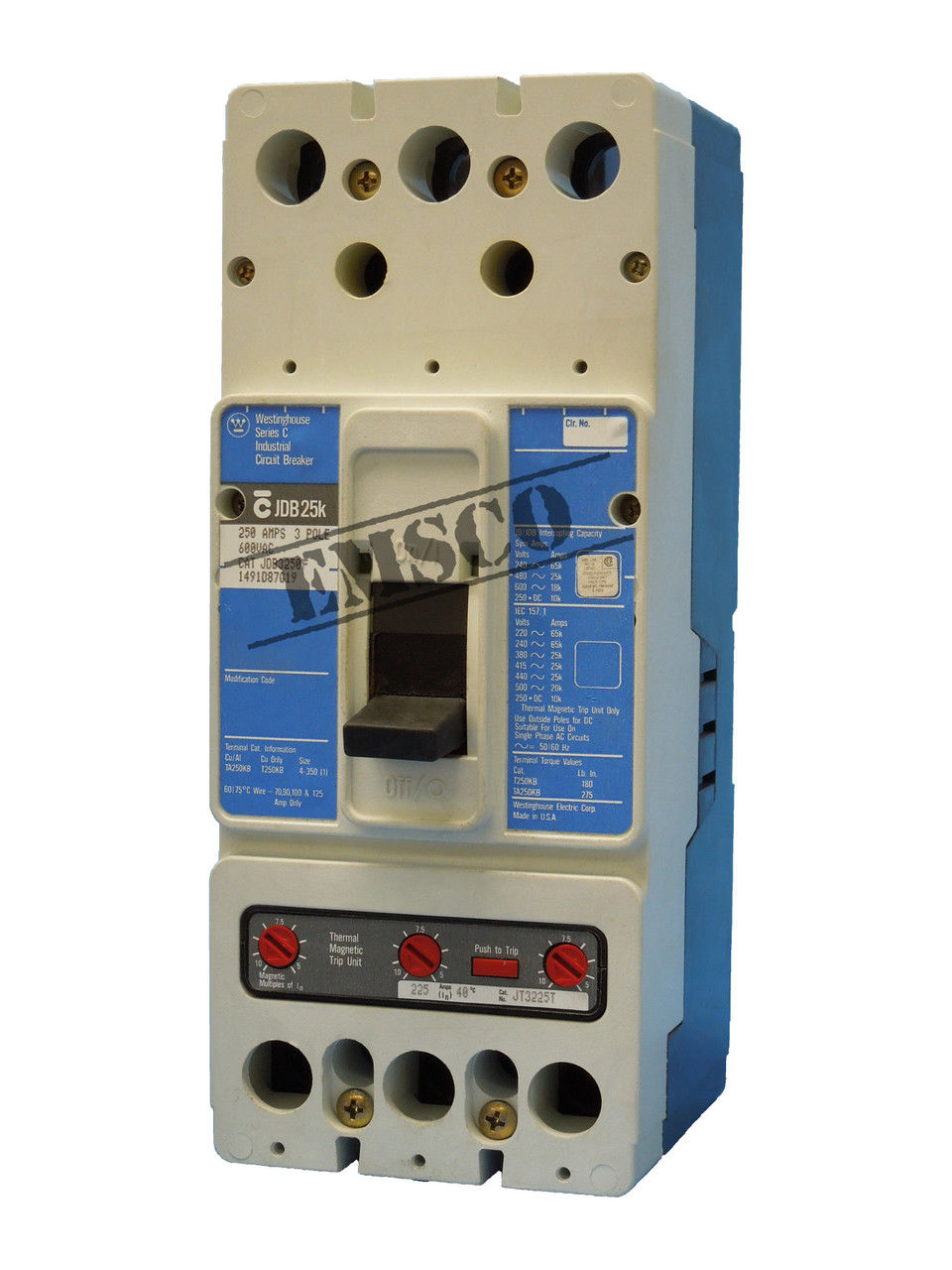 Picture of JDB3225 Cutler-Hammer Circuit Breaker