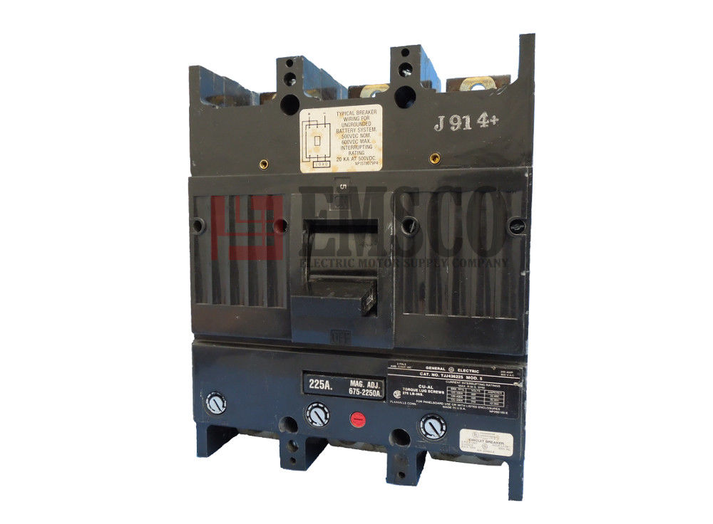 Picture of TJJ436225 General Electric Circuit Breaker