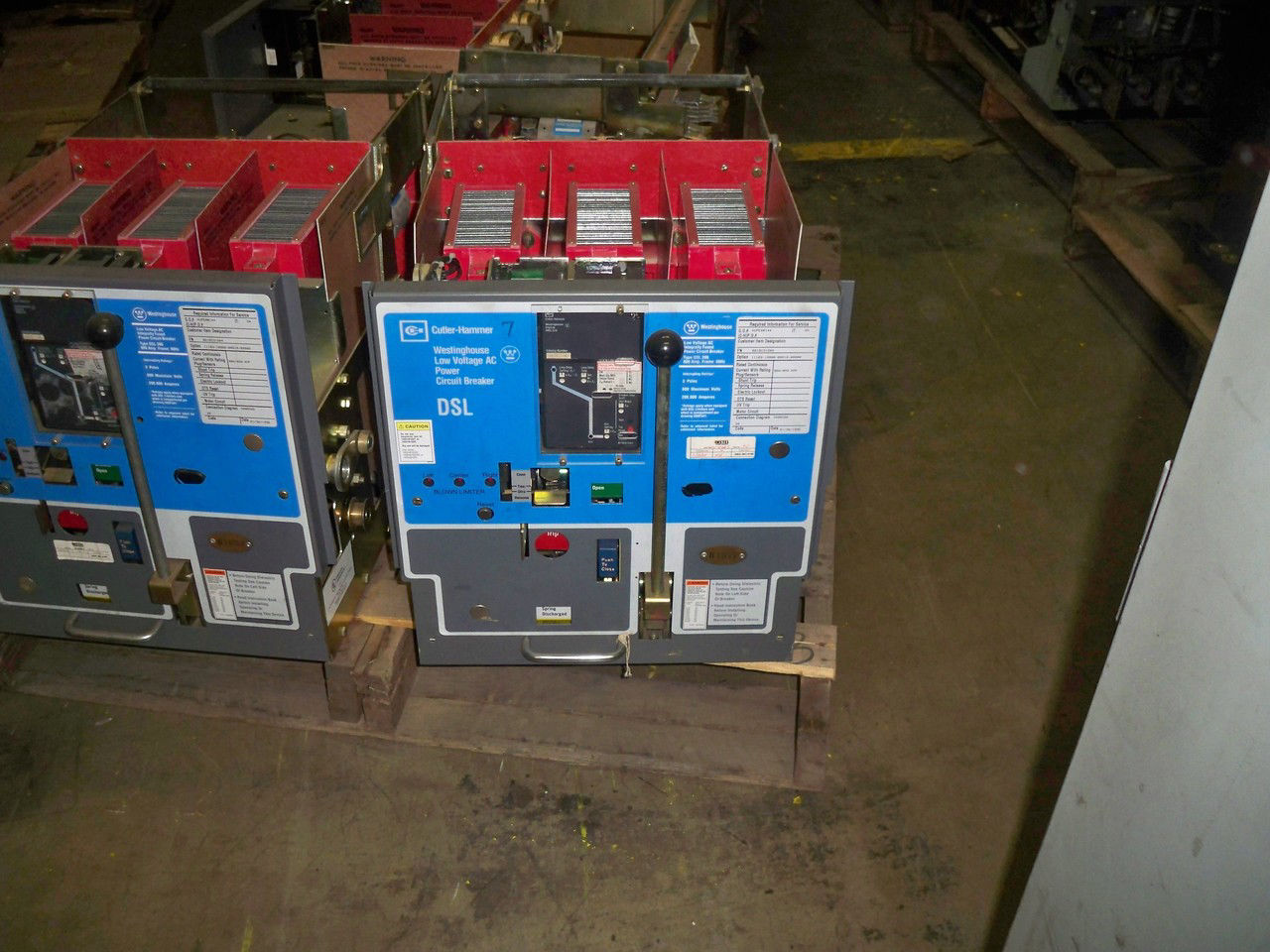 Picture of DSL-206 CH/ Westinghouse 800A 600V MO/DO Air Breaker LI