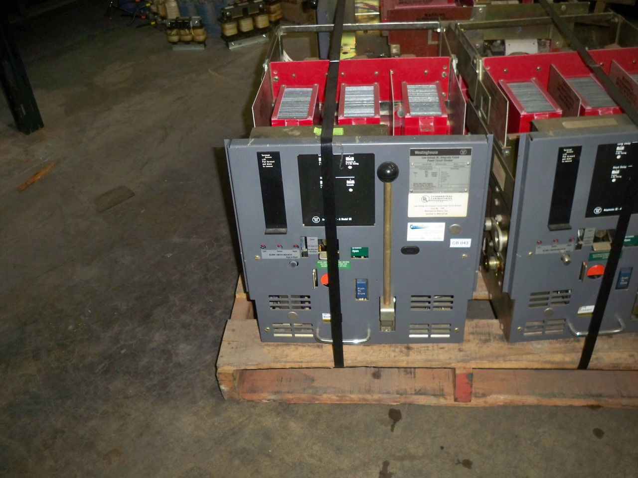 Picture of DSL-206 Westinghouse 800A 600V MO/DO Air Breaker LS