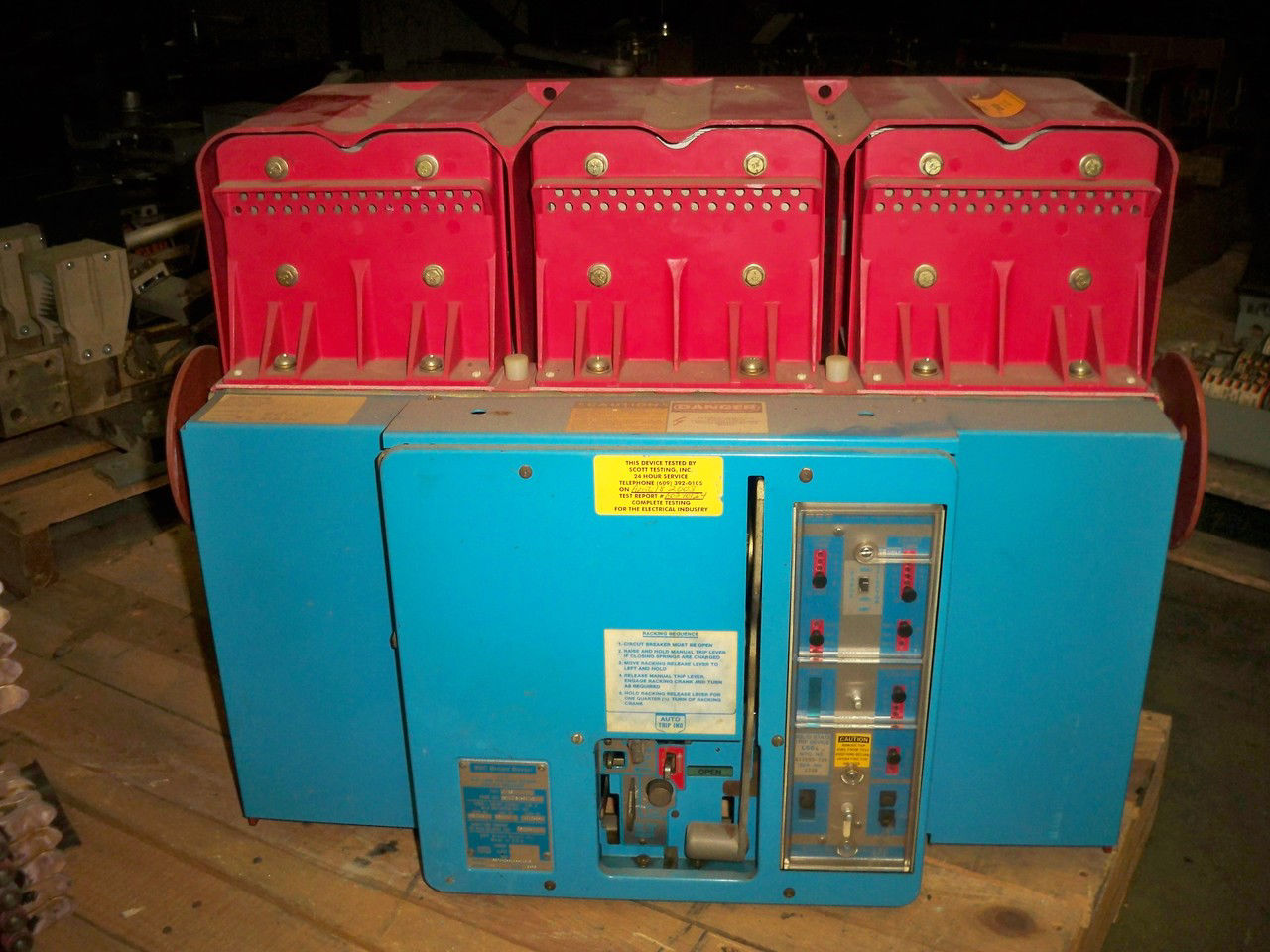 Picture of LK25 ITE/BBC 2500A 600V MO/DO Air Breaker LSG