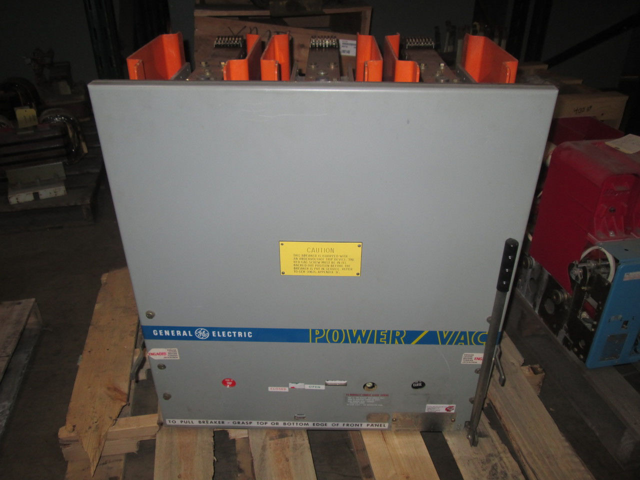 Picture of VB 4.16-350-2 GE 5KV 1200A EO/DO Power VAC Circuit Breaker