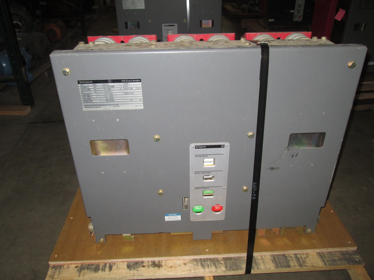 Picture of 50-VCP-250 Westinghouse Air Breaker 1200A 4.76KV EO/DO