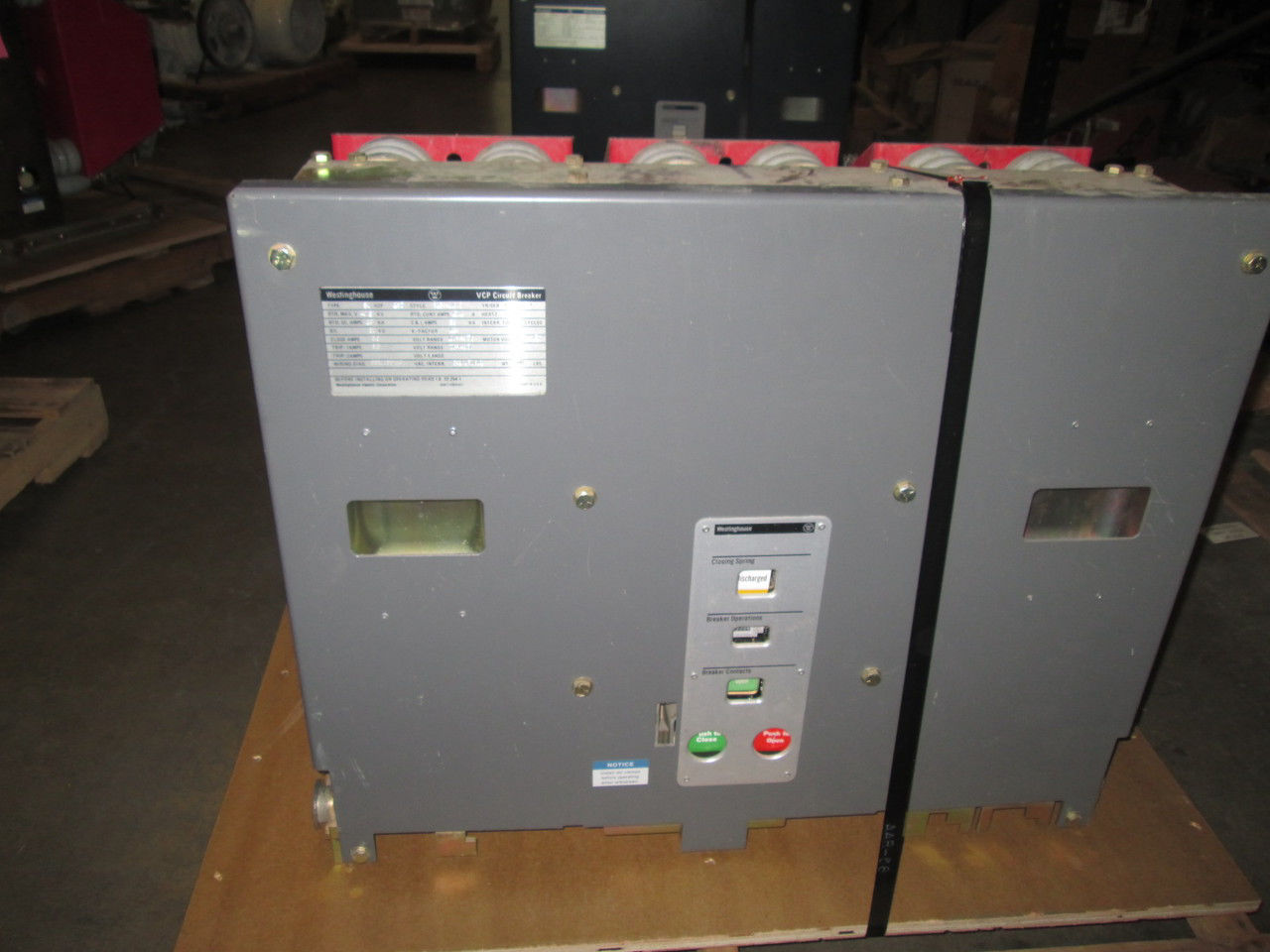 Picture of 50-VCP-250 Westinghouse Air Breaker 1200A 4.76KV EO/DO