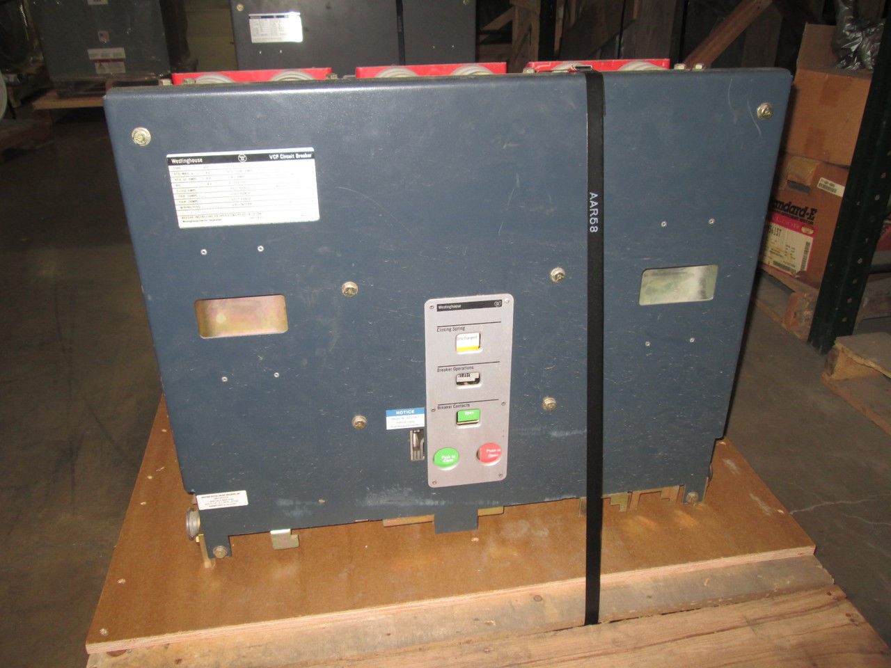 Picture of 50-VCP-250 Westinghouse Air Breaker 1200A 4.76KV EO/DO