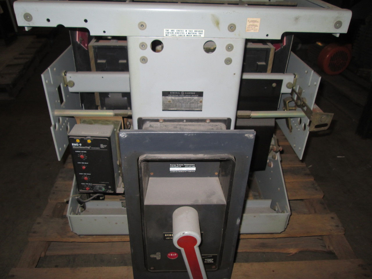 Picture of AKR-7D-75 GE 3200A Frame 3200A Rated 600V MO/DO Air Breaker LS