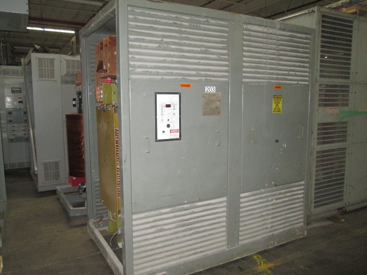 Picture of The Electric Service Co. Medium Voltage Dry Type Transformer | 2000/2666 KVA 12470-480Y/277 Volt | 3 Phase NEMA 1 R&G