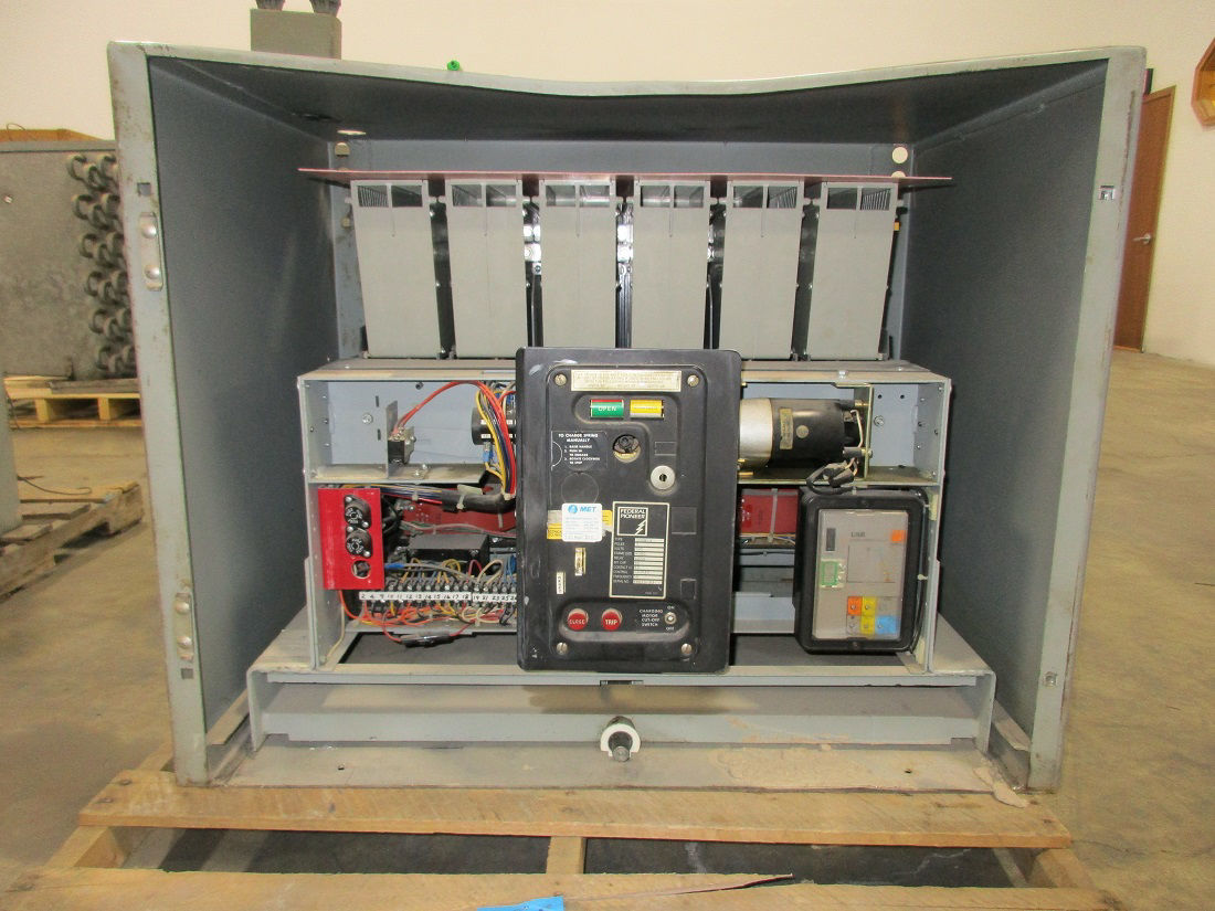 Picture of 100H-3 Federal Pioneer 4000 Amp 600 Volt EO/DO Air Breaker LSIG w/cell