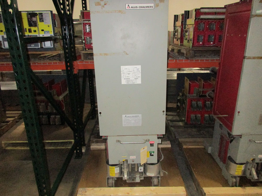 Picture of MA-250C-1 Allis-Chalmers 1200A 4.76KV Air Breaker EO/DO