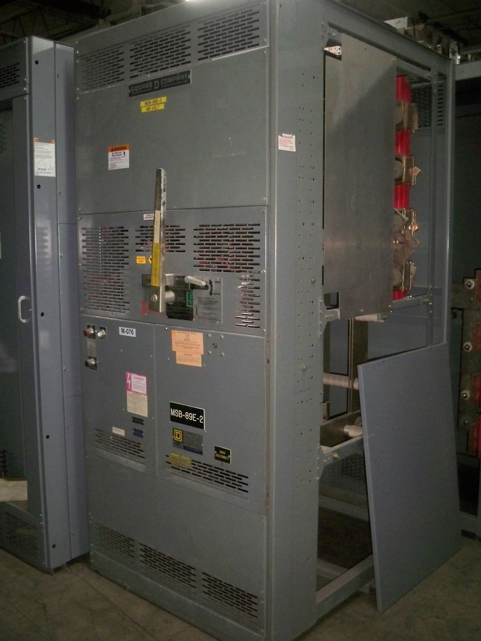 Picture of Square D QED Power Style Switchboard BPO3625E1 | 2500 Amp Fusible Main | 480Y/277V 3-Phase 4-Wire | NEMA 1 R&G