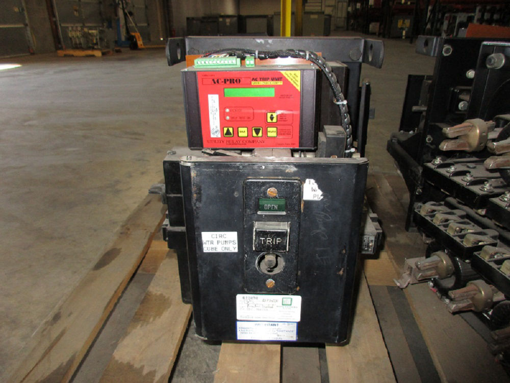 Picture of DB-15 Westinghouse Air Breaker 600V 225A EO/DO LSIG