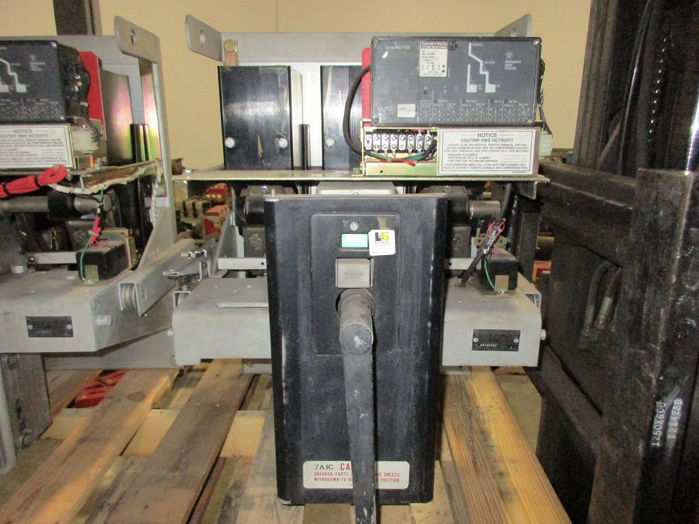 Picture of DB-50 Westinghouse Air Breaker 600V 1600A MO/DO LSIG