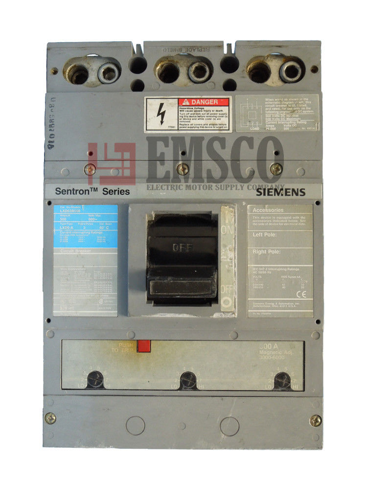 Picture of LXD63B450 ITE & Siemens Circuit Breaker