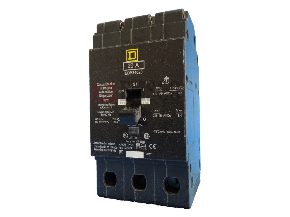 Picture of EDB34020 Square D Circuit Breaker