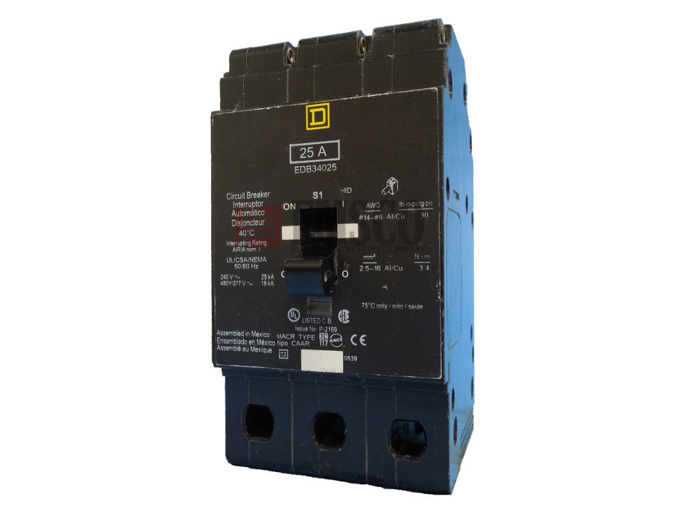 Picture of EDB34025 Square D Circuit Breaker