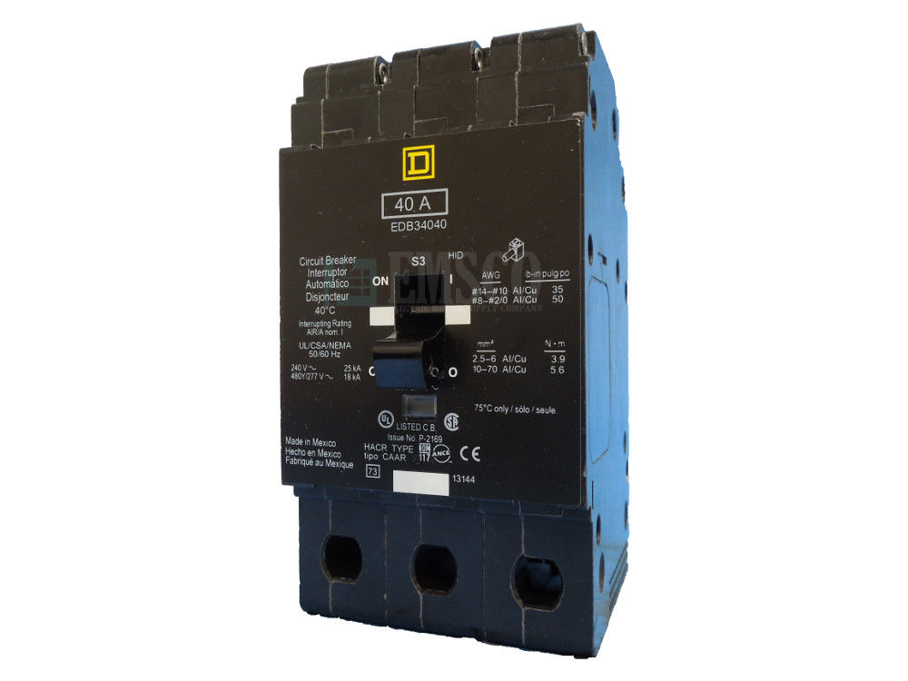 Picture of EDB34040 Square D Circuit Breaker