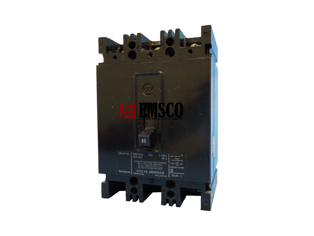 Picture of EHB3080 Westinghouse Circuit Breaker