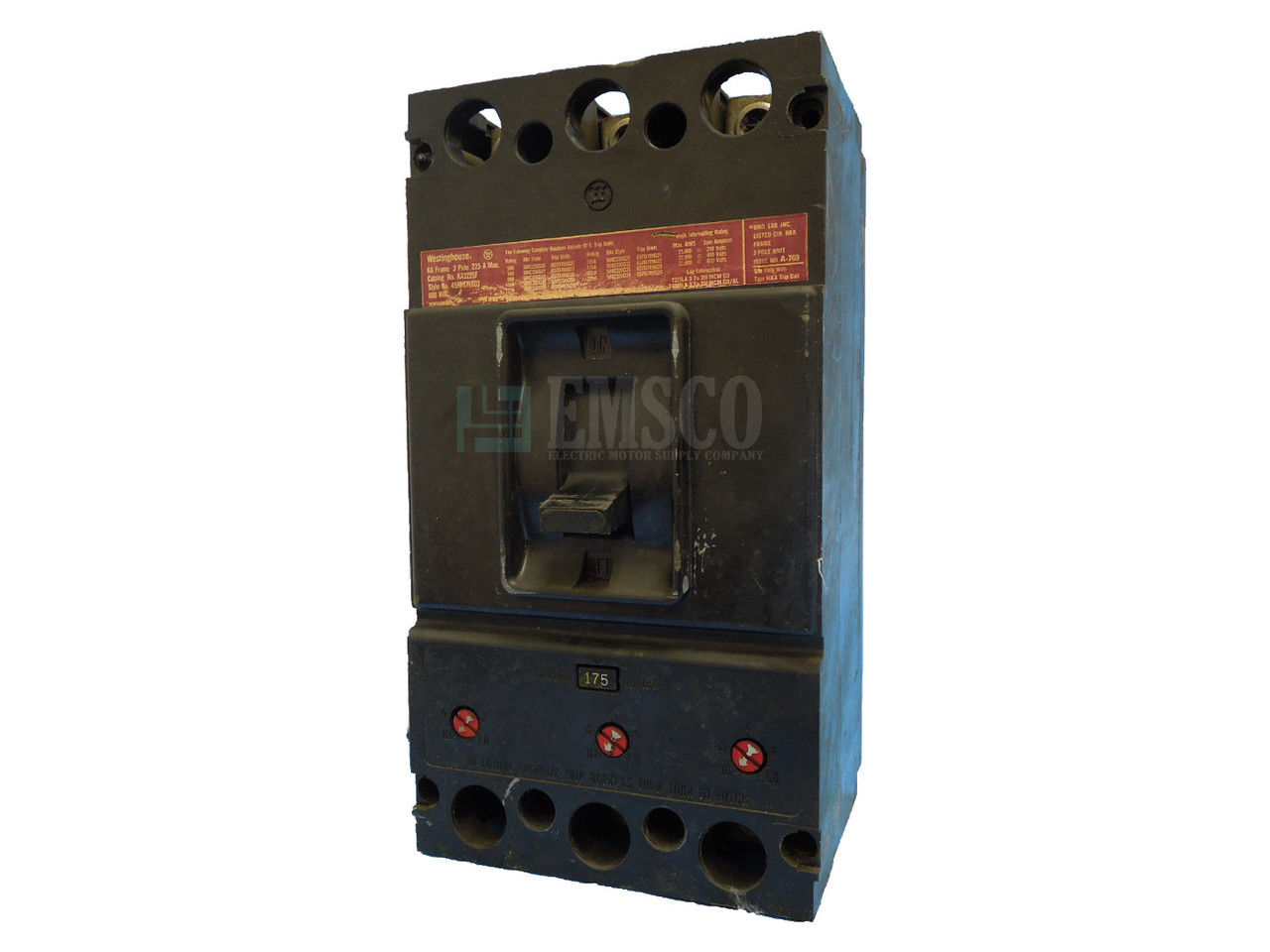 Picture of KA3175 Westinghouse Circuit Breaker