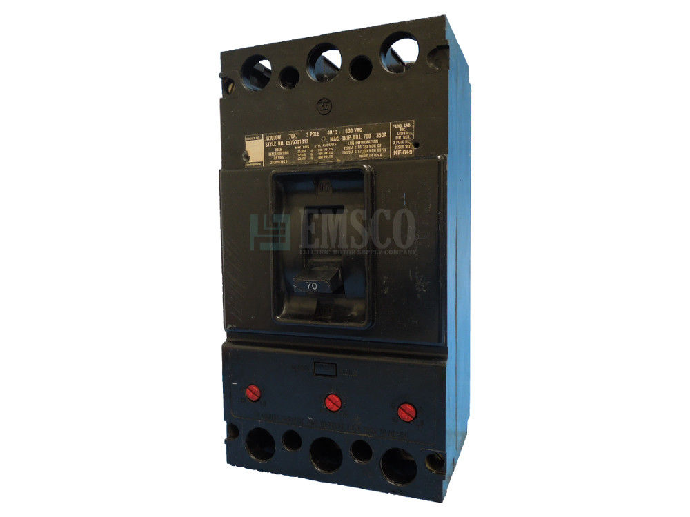 Picture of JA3070 Westinghouse Circuit Breaker