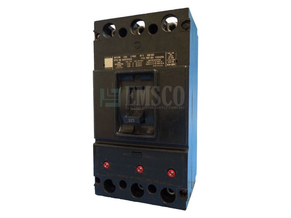 Picture of JA3125 Westinghouse Circuit Breaker