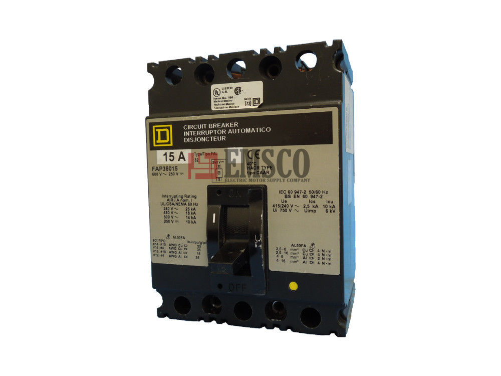 Picture of FAP36015 Square D Circuit Breaker