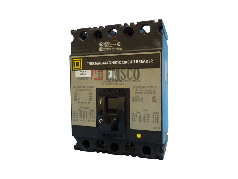 Picture of FAP36030 Square D Circuit Breaker