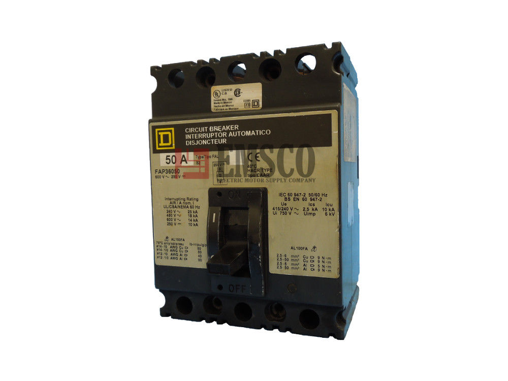 Picture of FAP36050 Square D Circuit Breaker