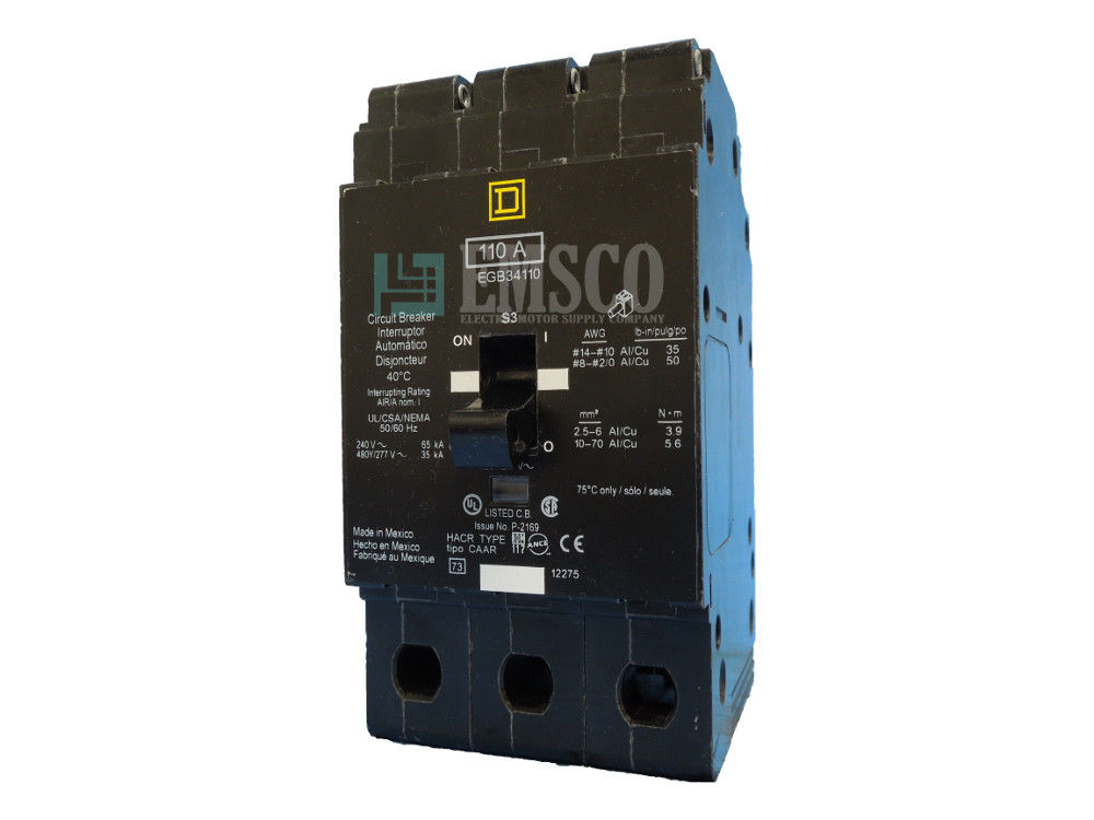 Picture of EGB34110 Square D Circuit Breaker