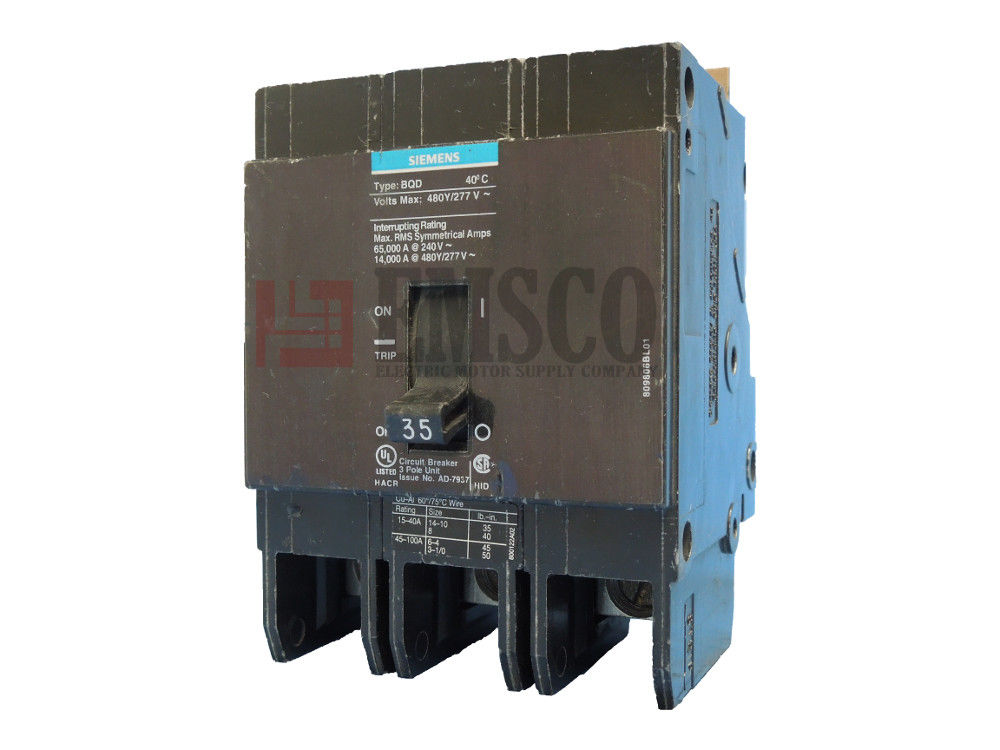 Picture of BQD335 Siemens Circuit Breaker