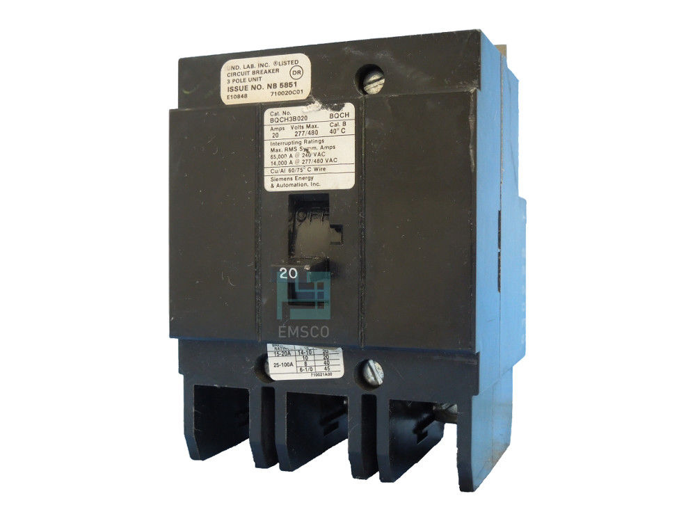 Picture of BQCH3B020 Siemens Circuit Breaker