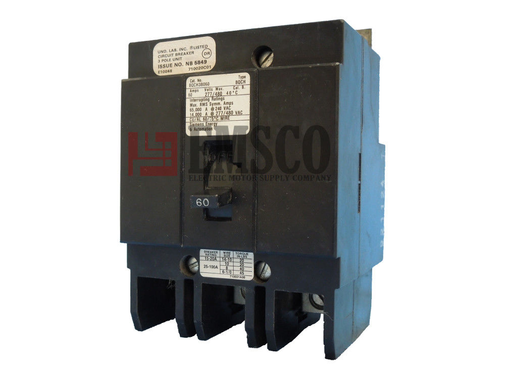 Picture of BQCH3B060 Siemens Circuit Breaker