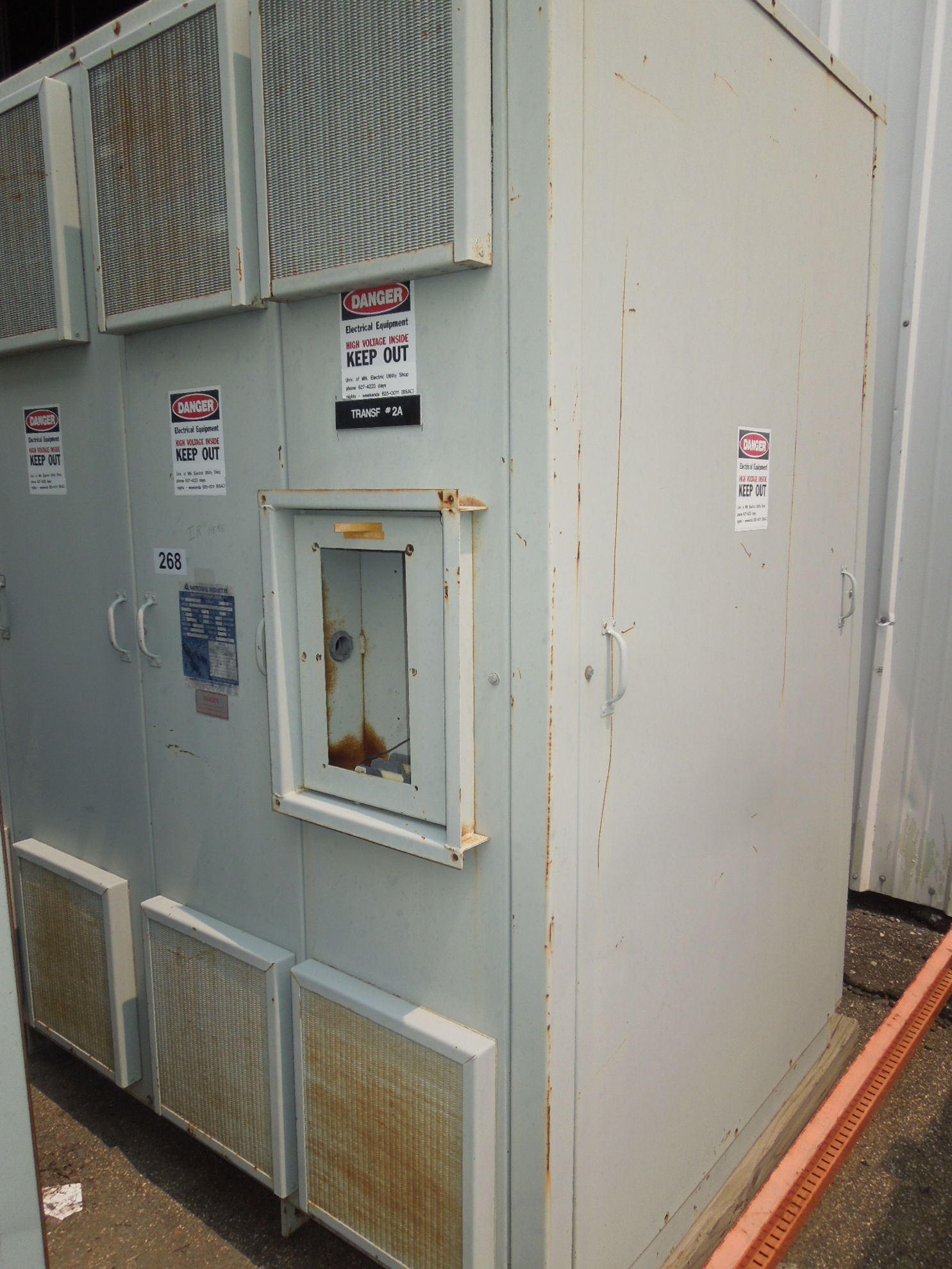 Picture of National Industri Medium Voltage Dry Type Transformer | 750/1000 KVA 13800-480 Volt | 3 Phase NEMA 3R R&G