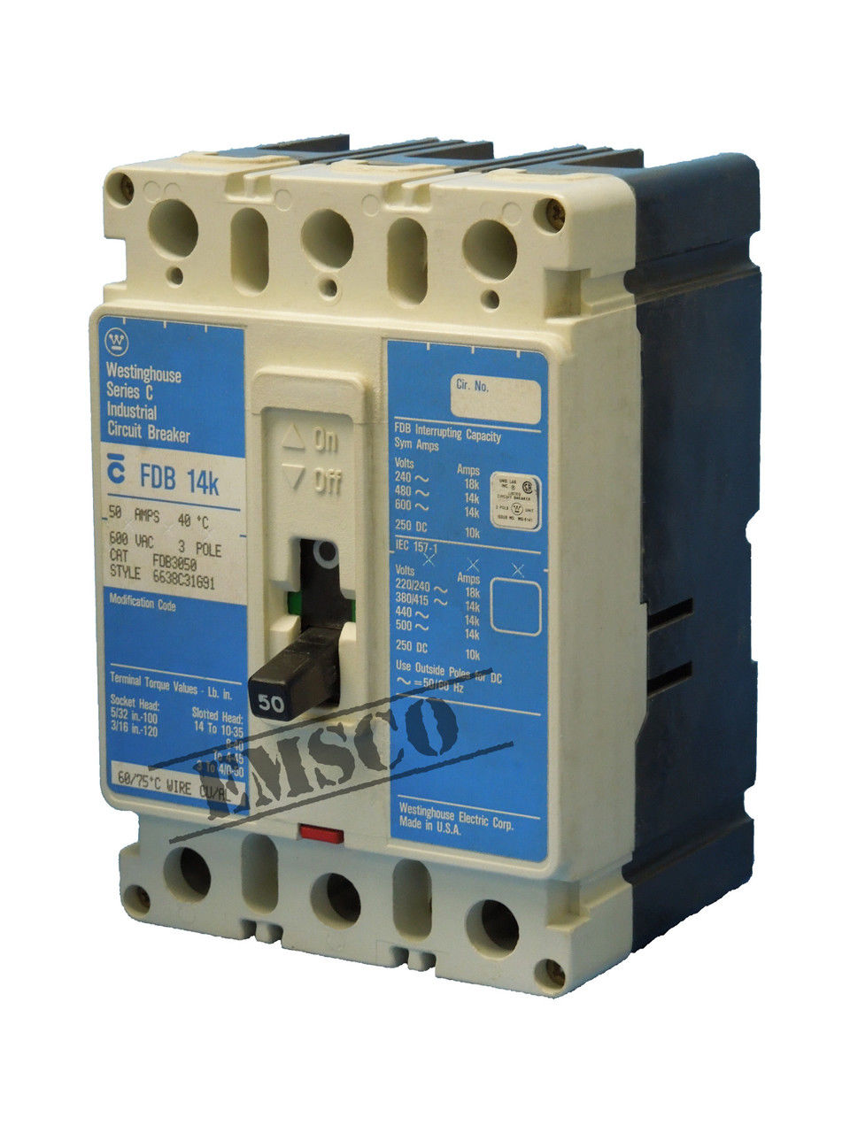 Picture of FDB3050 Cutler-Hammer Circuit Breaker