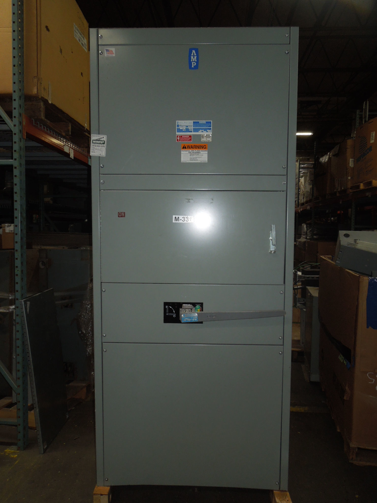 Picture of American Midwest Power F-BPS Fusible Main BoltSwitch 3000A 480V 3PH 3W NEMA 3R R&G