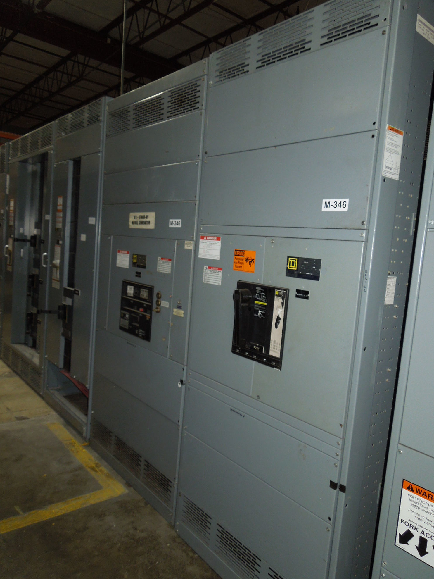 Picture of Square D QED Power Style Switchboard | 2000 Amp Main Breaker | 480Y/277V 3Ph 4W  R&G
