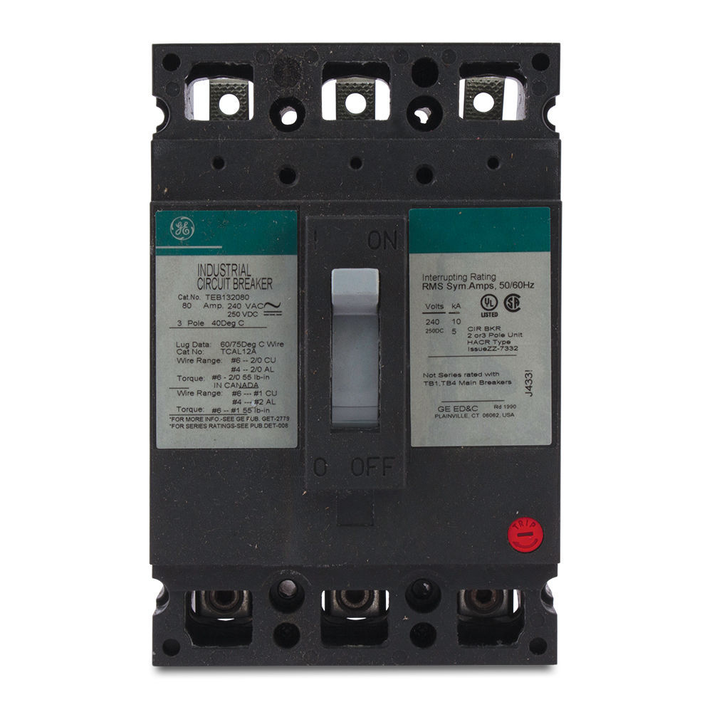 Picture of TEB132080 General Electric Circuit Breaker