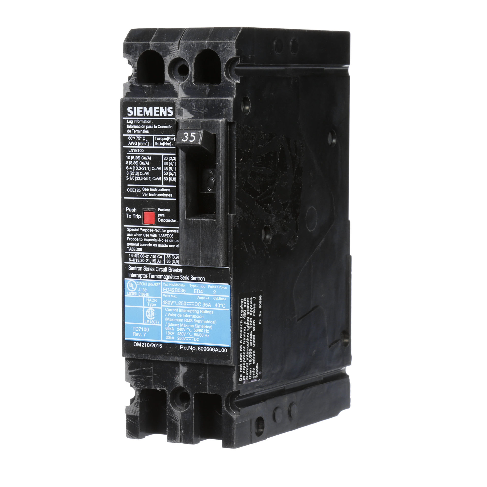 Picture of ED42B035 ITE & Siemens Circuit Breaker