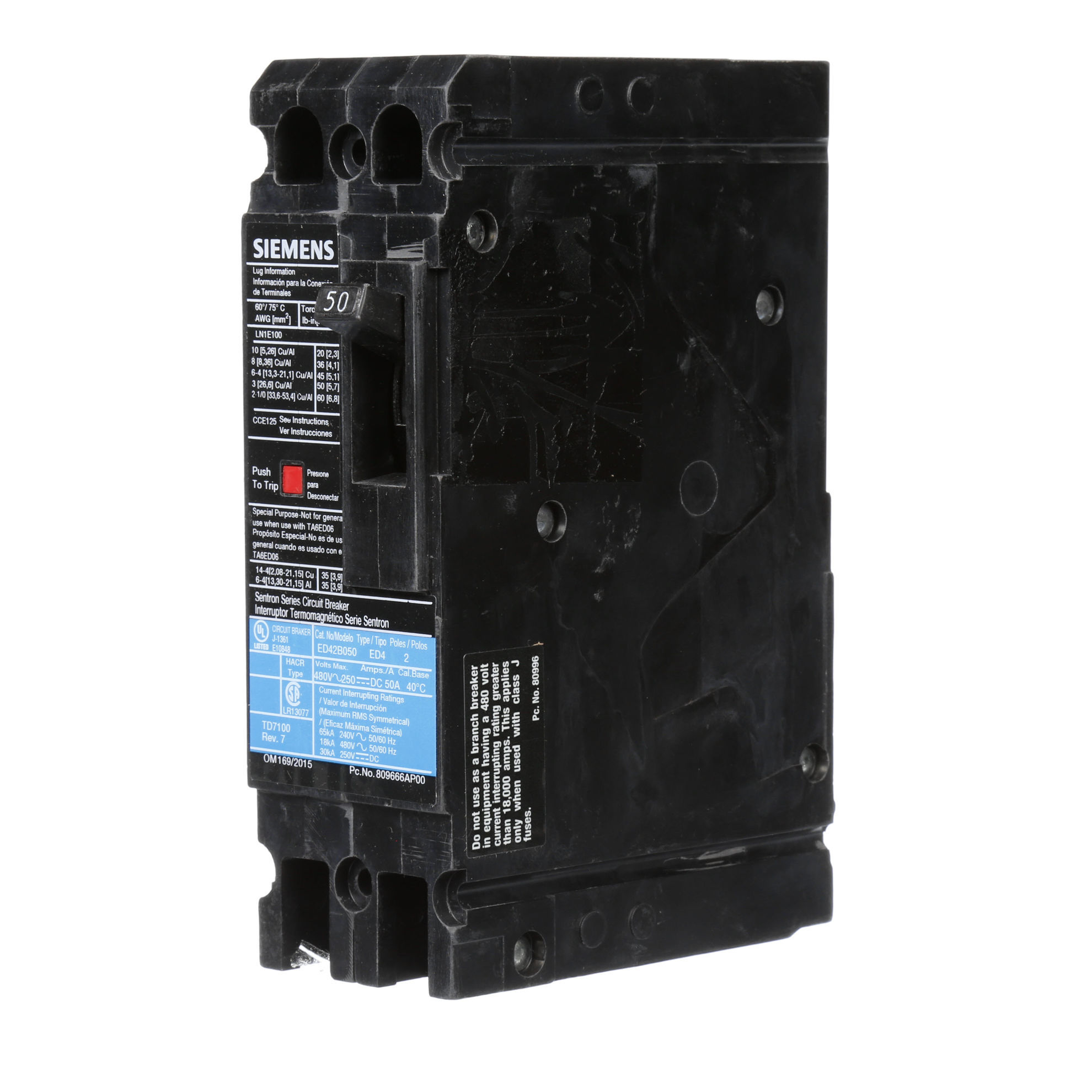 Picture of ED42B050 ITE & Siemens Circuit Breaker