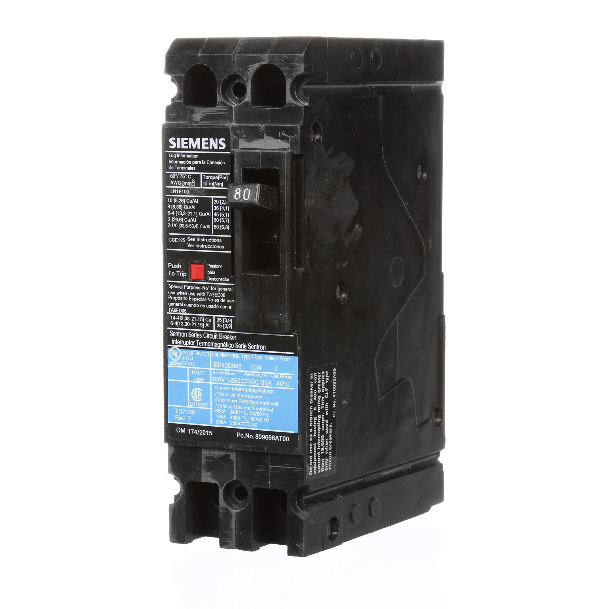 Picture of ED42B080 ITE & Siemens Circuit Breaker