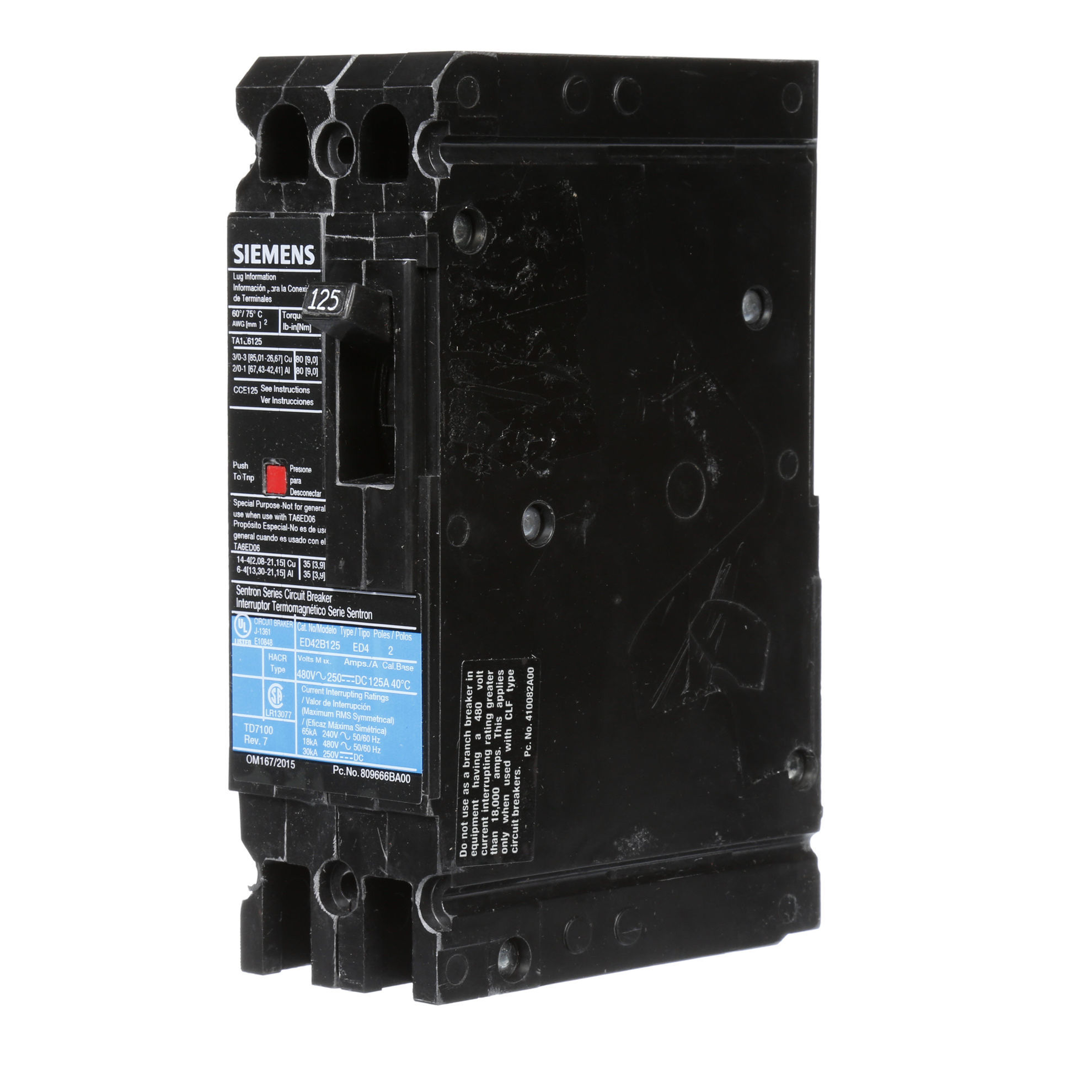 Picture of ED42B125 ITE & Siemens Circuit Breaker