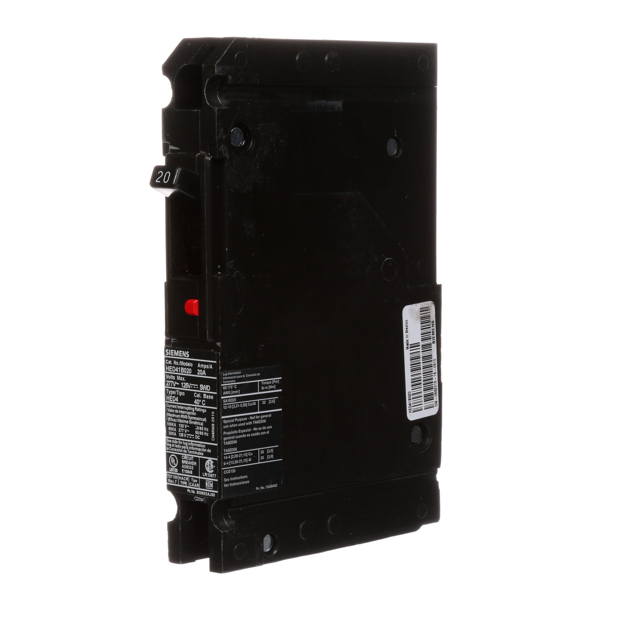 Picture of HED41B020 ITE & Siemens Circuit Breaker