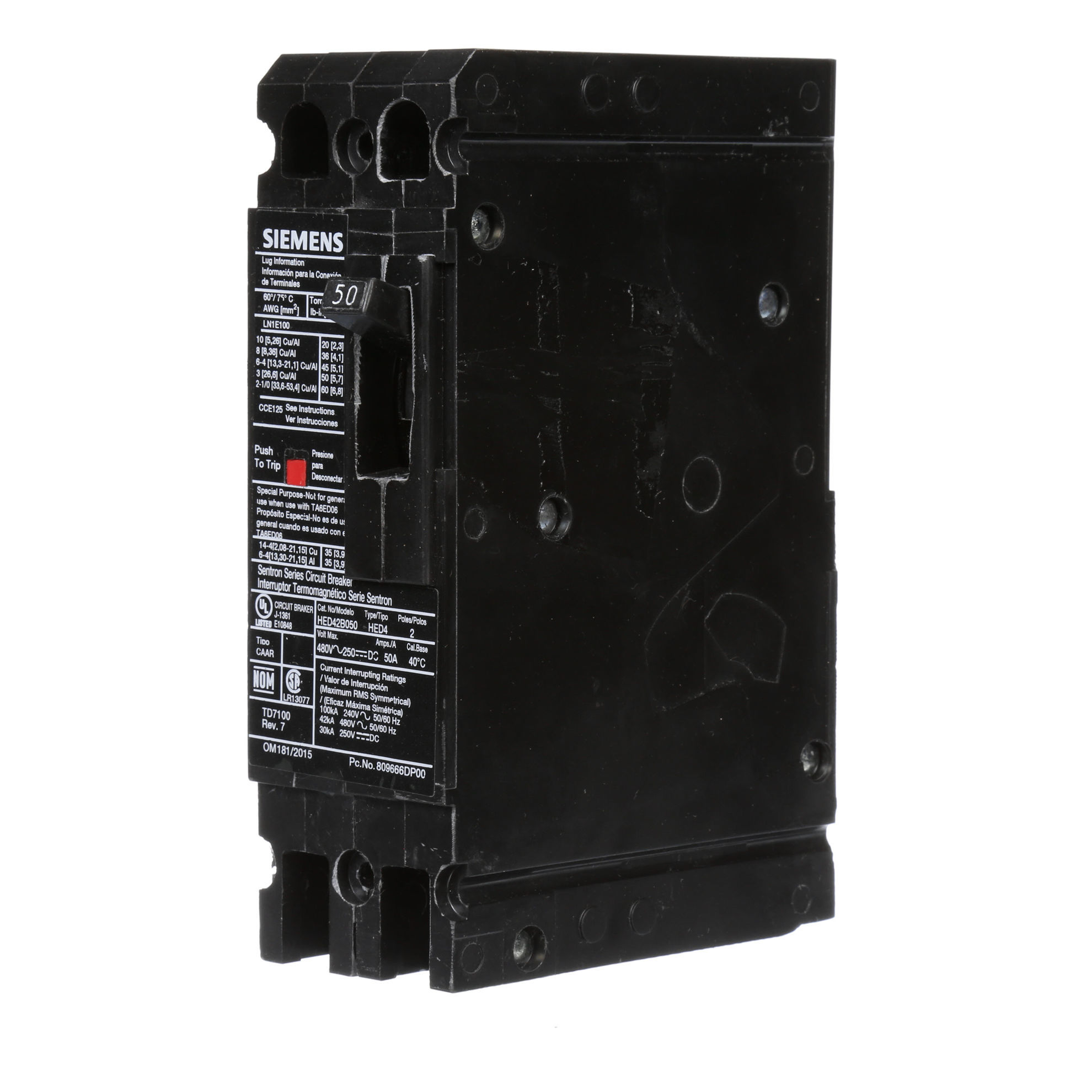 Picture of HED42B050 ITE & Siemens Circuit Breaker