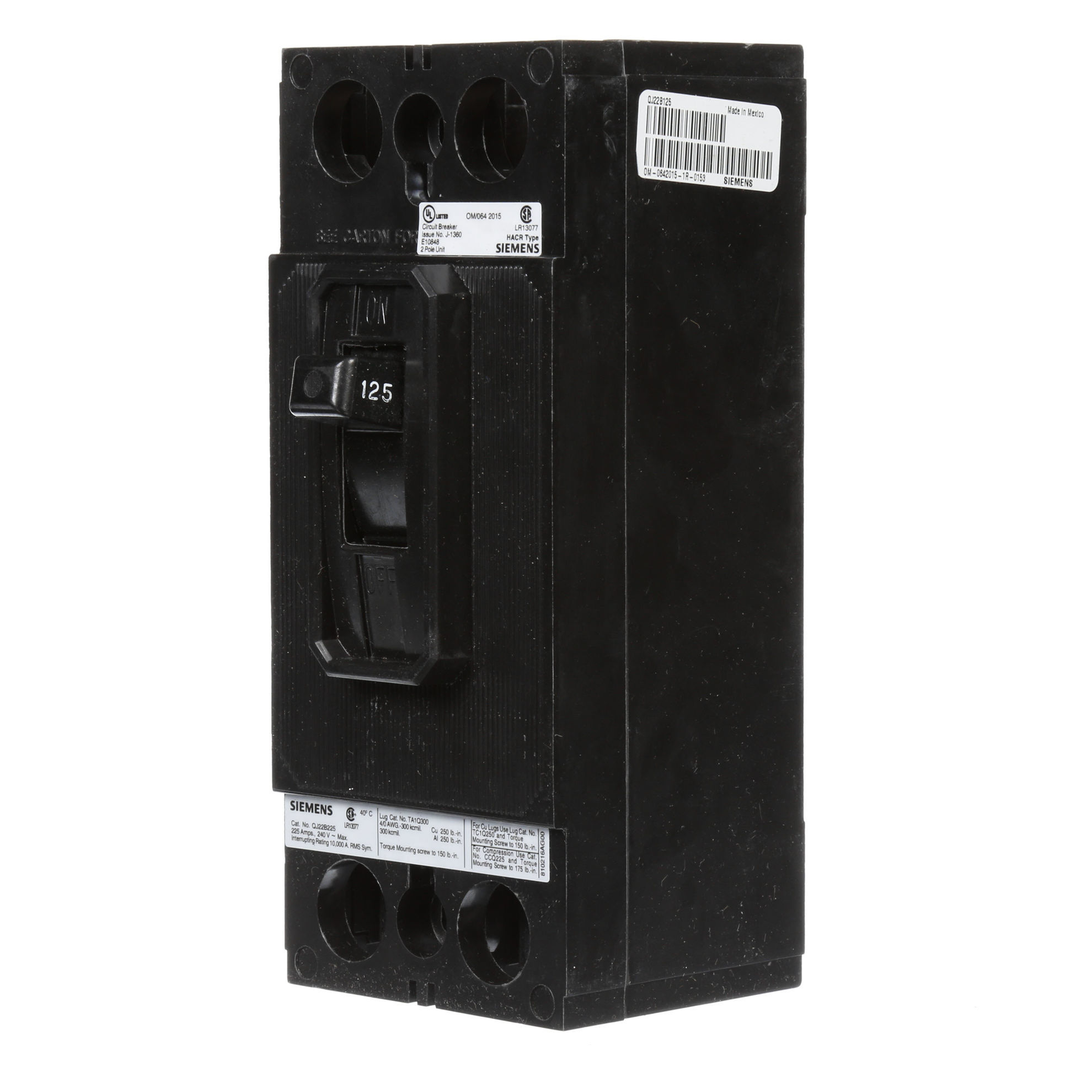 Picture of QJ22B225 ITE & Siemens Circuit Breaker